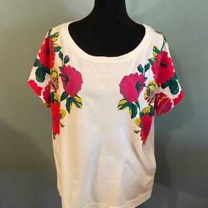 Anthropologie Floral Shirt